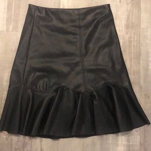 Favorite faux leather ANN TAYLOR skirt